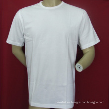 Camiseta de la fibra de soja de encargo de los hombres con el logotipo (sts-001)